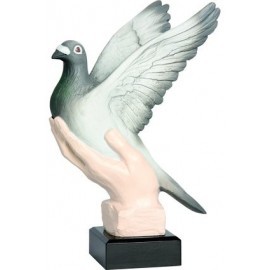 Figurka odlewana - gołębiarstwo RFST2045