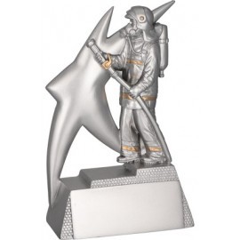 Figurka odlewana - strażactwo RP7009