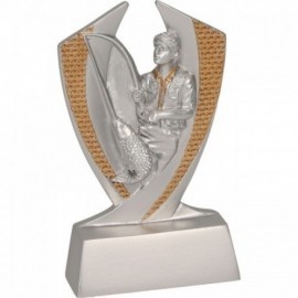 Figurka odlewana -wędkarz RE008